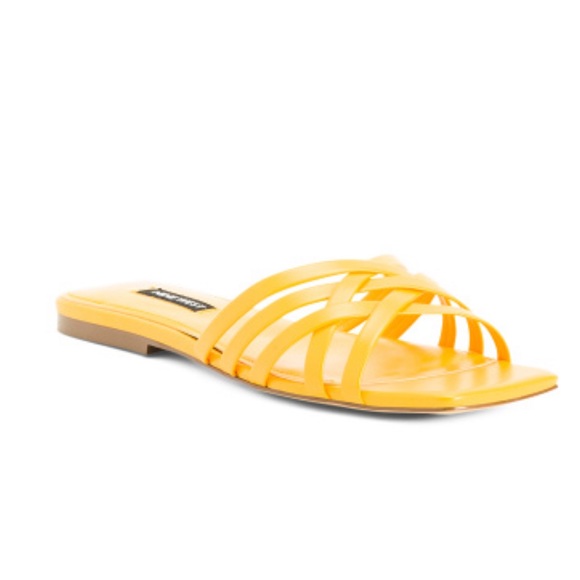 🔥1 hour sale - Nine West, yellow sandals